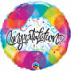 Congratulations Dots Balloons