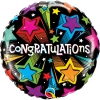 Congratulations Stars Balloons