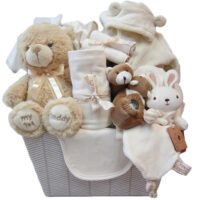 Little Charm Organic Baby Basket