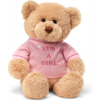 It's a Girl Plush Teddy by Gund®